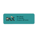 Birds of Pax (Peace) Customizable Address Labels