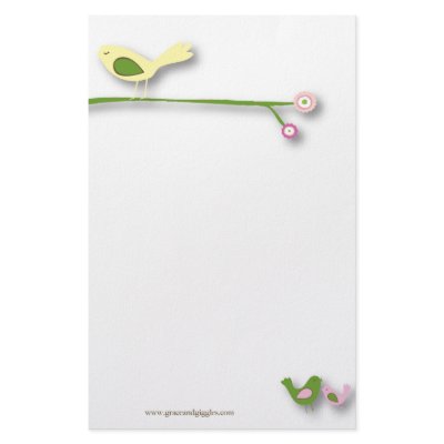 birds on a whim customized stationery by AshSloan26