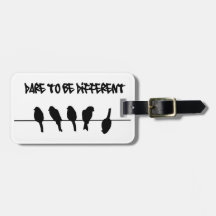 Birds on a wire – dare to be different