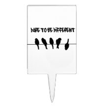 Birds on a wire – dare to be different