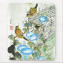 birds on the wall mousepads