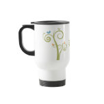 Birds on Tree Mug Design