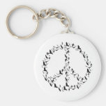 Birds Peace Sign! Keychains