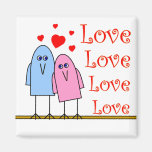 Birdy Love Fridge Magnets