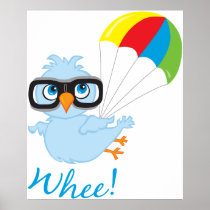 Birdy Parachute Print