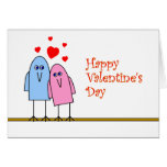Birdy Valentine Card