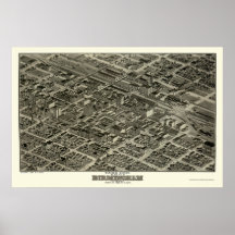 Birmingham, AL Panoramic Map - 1903 Posters