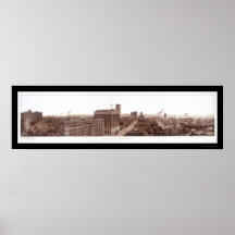 Birmingham, AL Skyline Photo 1914 Poster
