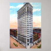 Birmingham Alabama Bank Building 1st and 20th Print