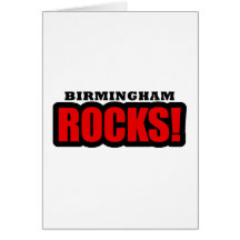Birmingham, Alabama City Design Greeting Cards