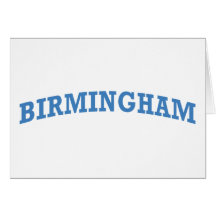 Birmingham Alabama Greeting Card