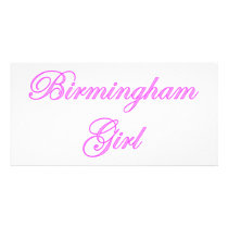 Birmingham Girl Photo Greeting Card