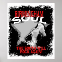 Birmingham Soul:The South Will Rock Again! Posters
