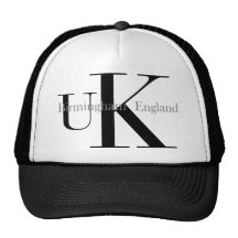 Birmingham UK Text TeeShirt Hat