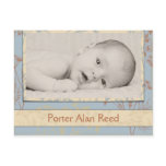 Birth Announcement - Fennel Blue Postcards