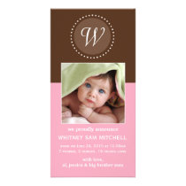 Birth Announcement Photo Card photo cards