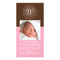 Birth Announcement Photo Card photo cards