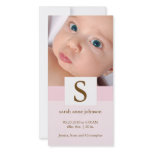 Birth Announcement Picture Card