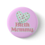 Birth Mommy Pink Ribbon Heart