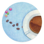 Birth of a Coffee Sticker