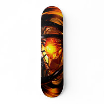 Birth of a Sun Abstract Skateboard