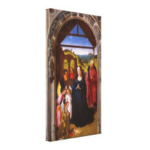 Birth of Christ by Dieric Bouts Gallery Wrap Canvas