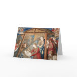Birth of Christ Tapestry detail Greeting Cards