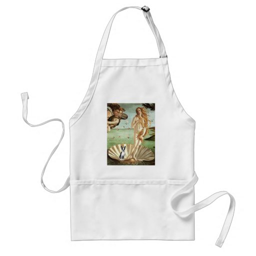 Birth of Venue Venus - Boston Terrier #1 Aprons