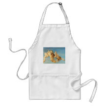 Birth of Venus, Angels detail by Cabanel Apron