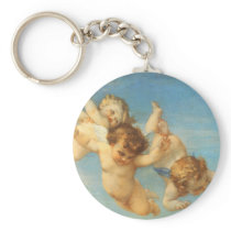 Birth of Venus, Angels detail by Cabanel Key Chains