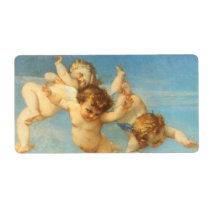 Birth of Venus, Angels detail by Cabanel Custom Shipping Labels