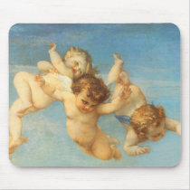 Birth of Venus, Angels detail by Cabanel Mousepads