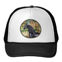 Birth of Venus - Black Arabian Horse Trucker Hat