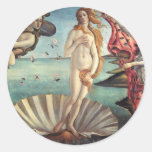 Birth of Venus Botticelli Stickers