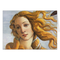 Birth of Venus detail, Botticelli Card