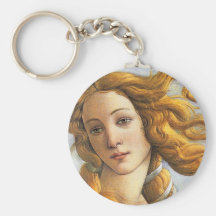 Birth of Venus detail, Botticelli Keychains