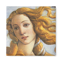 Birth of Venus detail, Botticelli Refrigerator Magnet