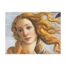 Birth of Venus detail, Botticelli Post Cards