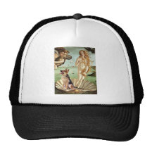Birth of Venus - German Shepherd 1 Mesh Hat