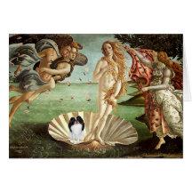 Birth of Venus - Japanese Chin 3 Card