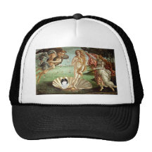 Birth of Venus - Japanese Chin 3 Trucker Hats