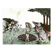Birth of Venus Postcard