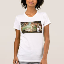 Birth of Venus - Saint Bernard Tee Shirts