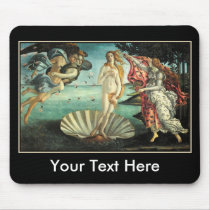 Birth Venus Botticelli Mouse Pad
