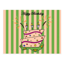 birthday 2 post card