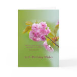 Birthday, 89th, Cherry Blossoms, Religious Card