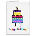 Birthday Alien Card