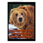 Birthday Bear Card