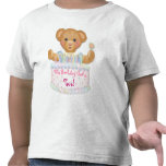 Birthday Bear Girl - Second Birthday T-shirt