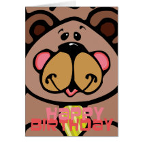 Birthday Bear cards